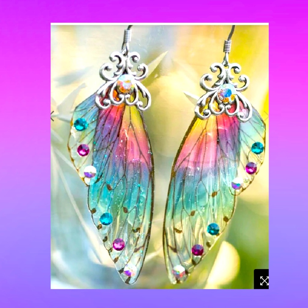 Wing earrings